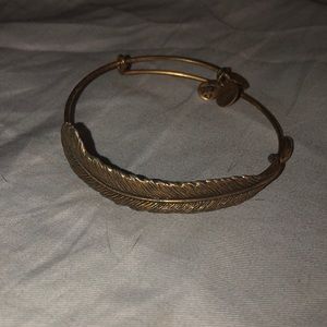 Alex and ani feather bracelet